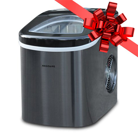 Frigidaire 26 lb. Countertop Ice Maker EFIC117-SS, Black Stainless Steel - PAVITA STORE Frigidaire 26 lb. Countertop Ice Maker EFIC117-SS, Black Stainless Steel - PAVITA STORE